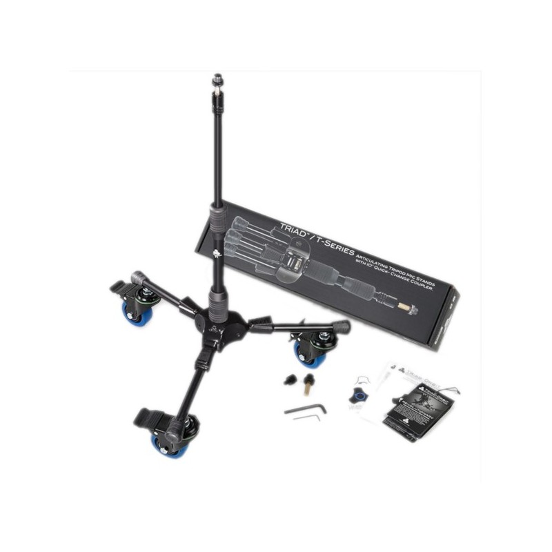 Triad Orbit T1C Short Tripod Stand with Casters - statyw trójnożny - 1