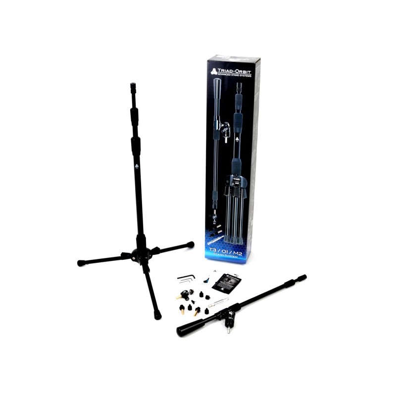 Triad Orbit T3/O1-L M2 Tall Tripod Stand Sys - zestaw statyw, ramię, adapter - 1