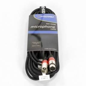 Accu Cable AC-XMXFsls10 - Kabel Mikrofonowy XLR 10m