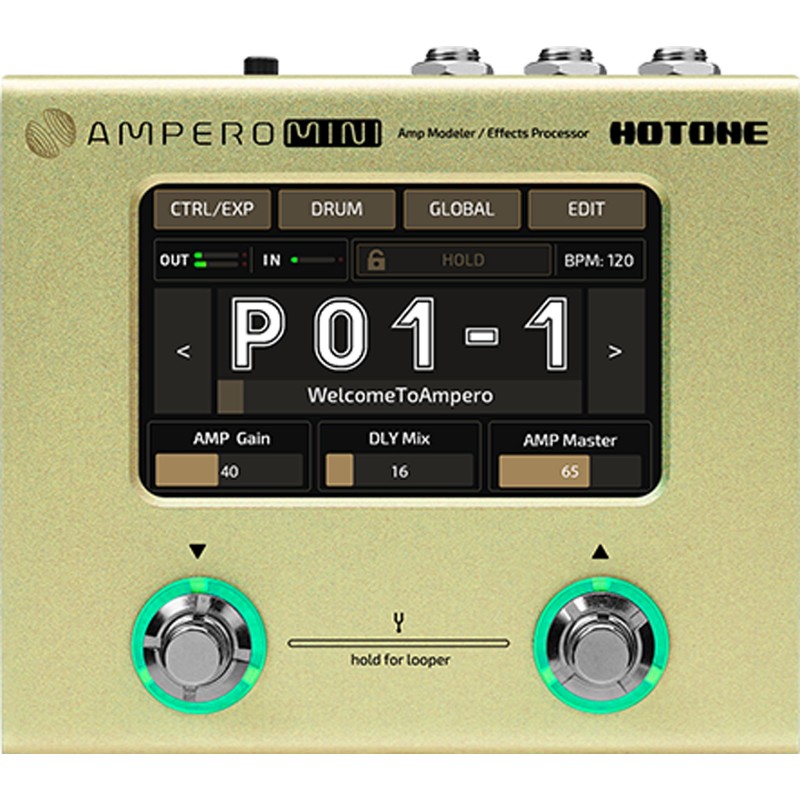 Hotone Ampero Mini Mini MT Mustard - Procesor sygnałowy - 1