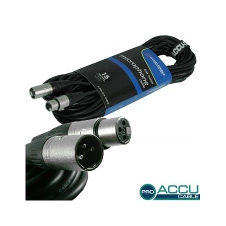 Accu Cable AC-PRO-XMXFsls15 - Kabel XLR 15m