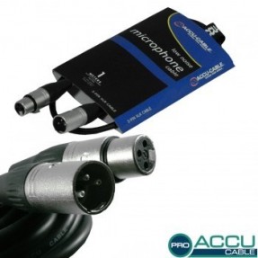 Accu Cable AC-PRO-XMXFsls1 XLR mslsf 1m - Kabel XLR 1m