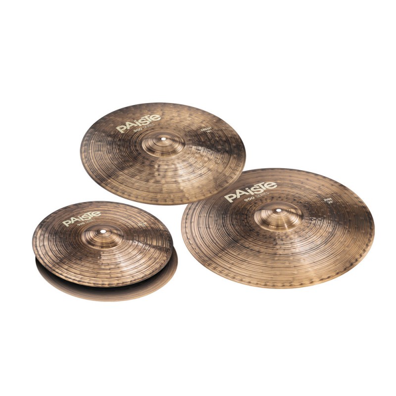 Paiste 8704901 - Zestaw talerzy Seria 900 - 1