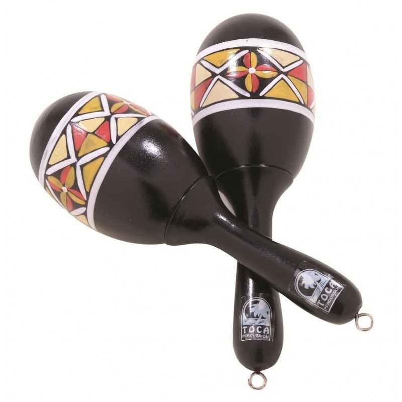 Toca TO804525 - Shaker Painted wood Maracas T3132 - 1