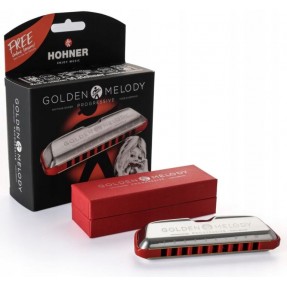 HOHNER Golden Melody Progressive G - Harmonijka Ustna - 1