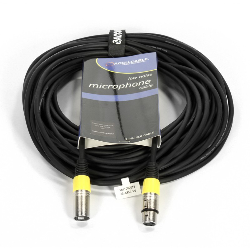 Accu Cable AC-XMXF/20 - Kabel Mikrofonowy XLR - 1