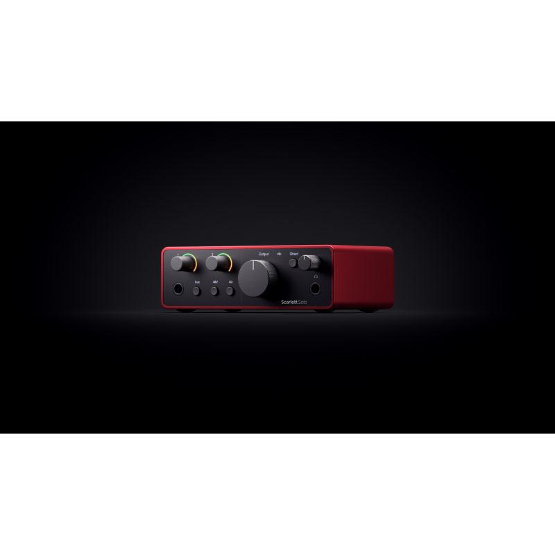Focusrite Scarlett Solo 4th Gen - Interfejs audio USB - 6