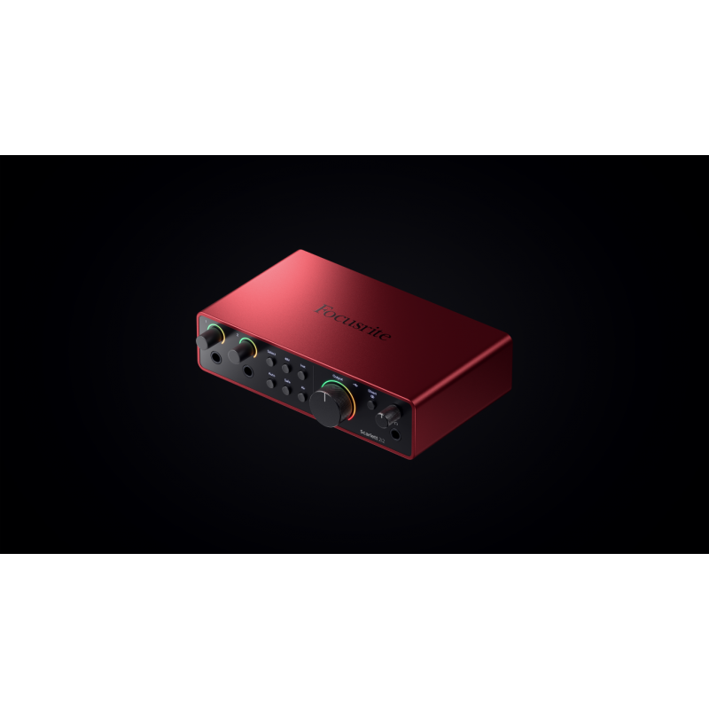 Focusrite Scarlett 2i2 4th Gen - Interfejs audio USB - 7