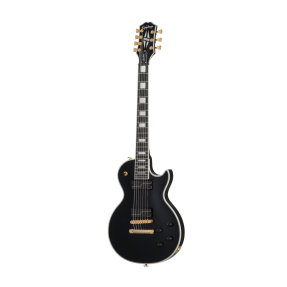 Epiphone Matt Heafy Origins Les Paul Custom 7-String Ebony - Gitara elektryczna - 1