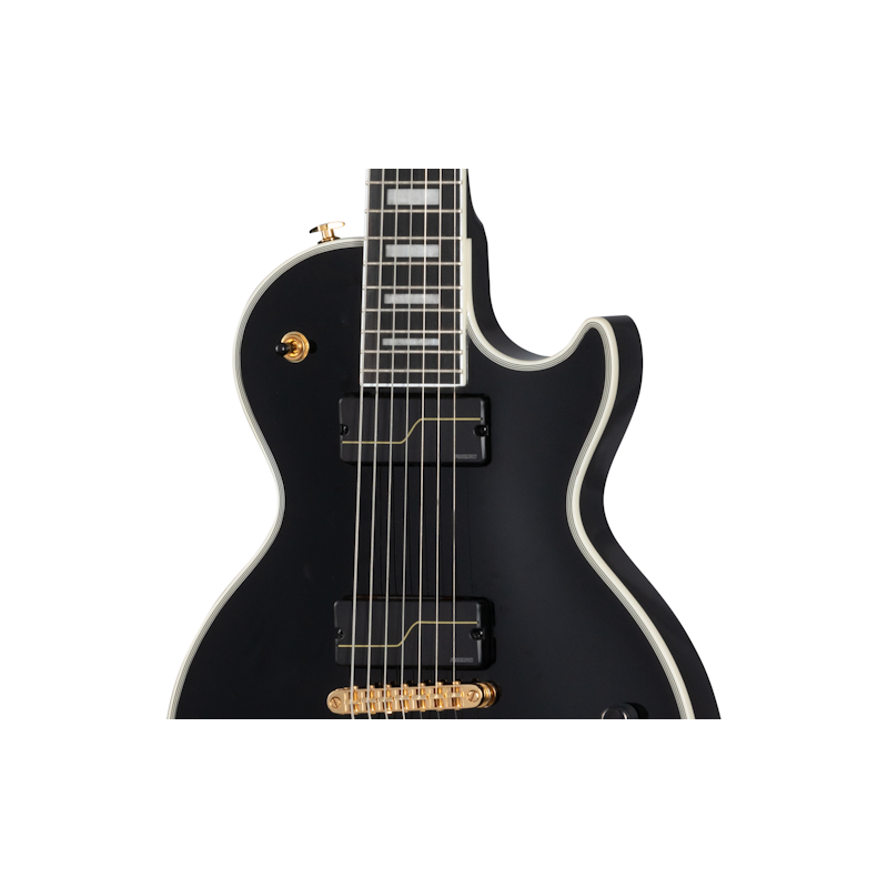 Epiphone Matt Heafy Origins Les Paul Custom 7-String Ebony - Gitara elektryczna - 3