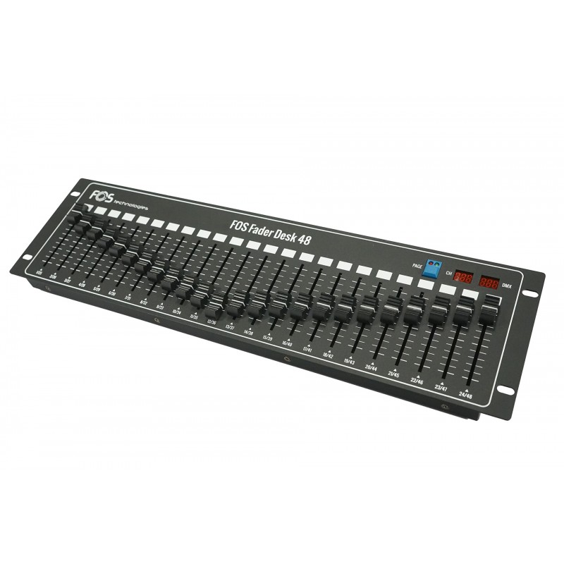 FOS Fader Desk 48 - kontroler DMX - 1