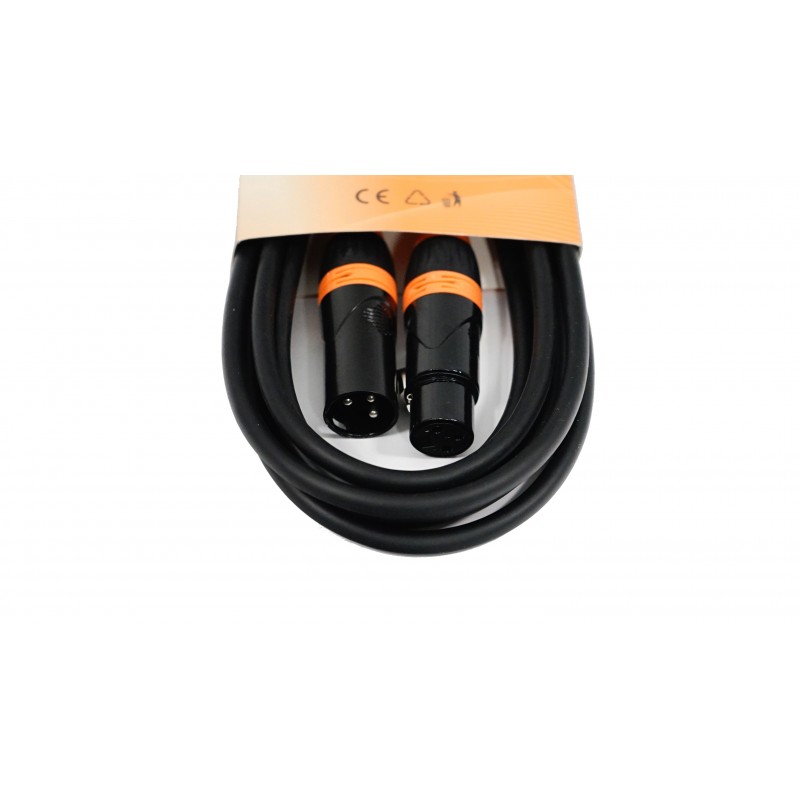 FOS FC-XLR3-3 - kabel DMX 3m - 2 FOS FC-XLR3-3 - kabel DMX 3m - 2