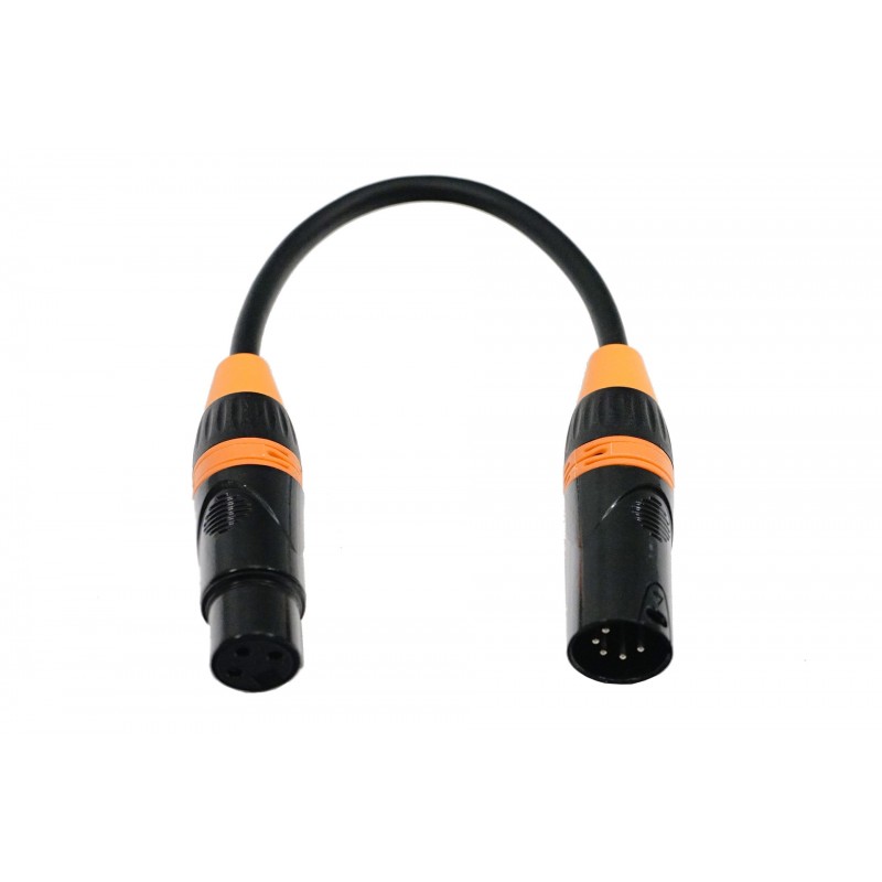 FOS FC-XLR-3F5M - adapter DMX - 1