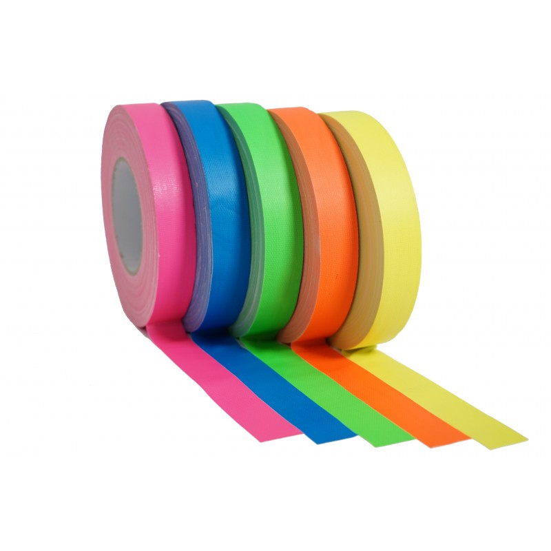 FOS taśma tekstylna fluorescencyjna 25mm x 50m neon żółty - 3 FOS taśma tekstylna fluorescencyjna 25mm x 50m neon żółty - 3