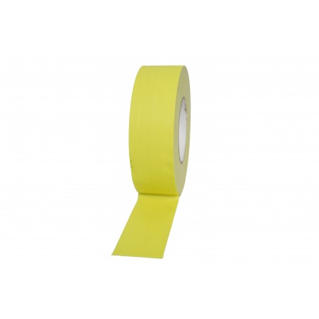 FOS taśma tekstylna fluorescencyjna 50mm x 50m neon żółty - 1