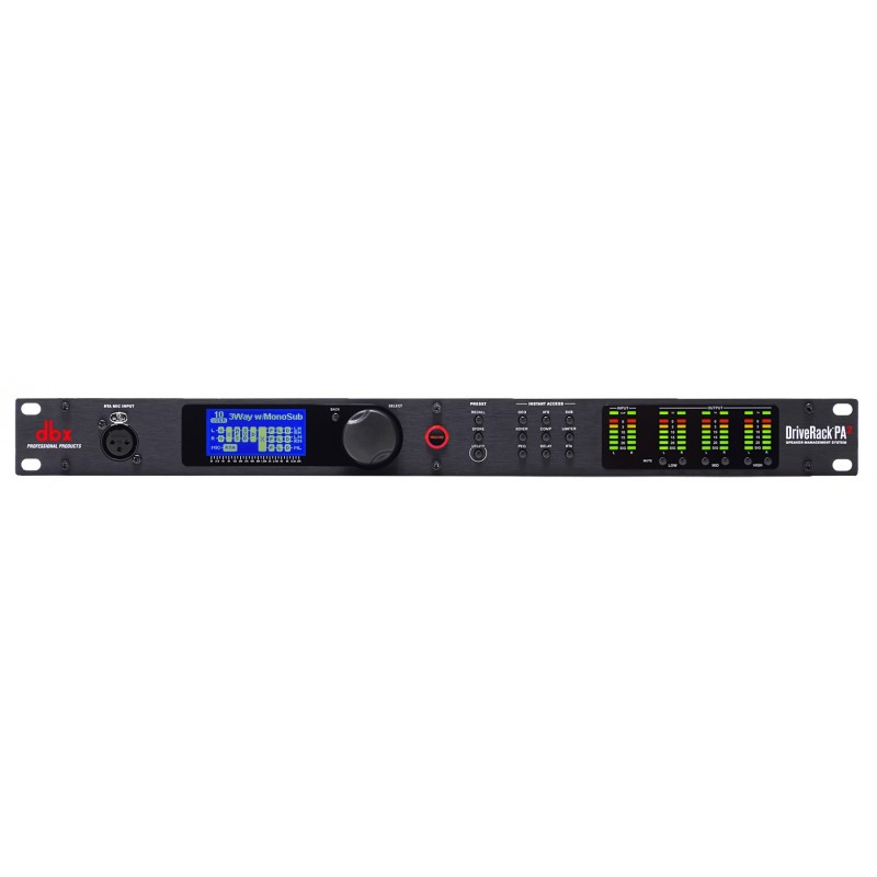 DBX DriveRack PA2 - Procesor sygnałowy DSP - 1