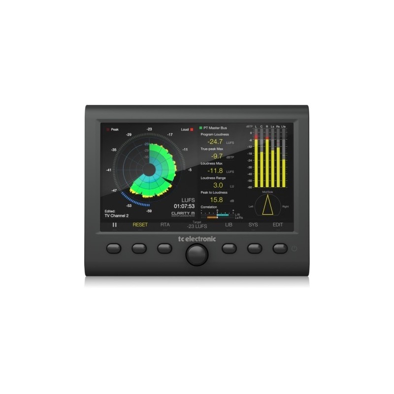 TC Electronic CLARITY M - miernik głośności stereo i audio 5.1