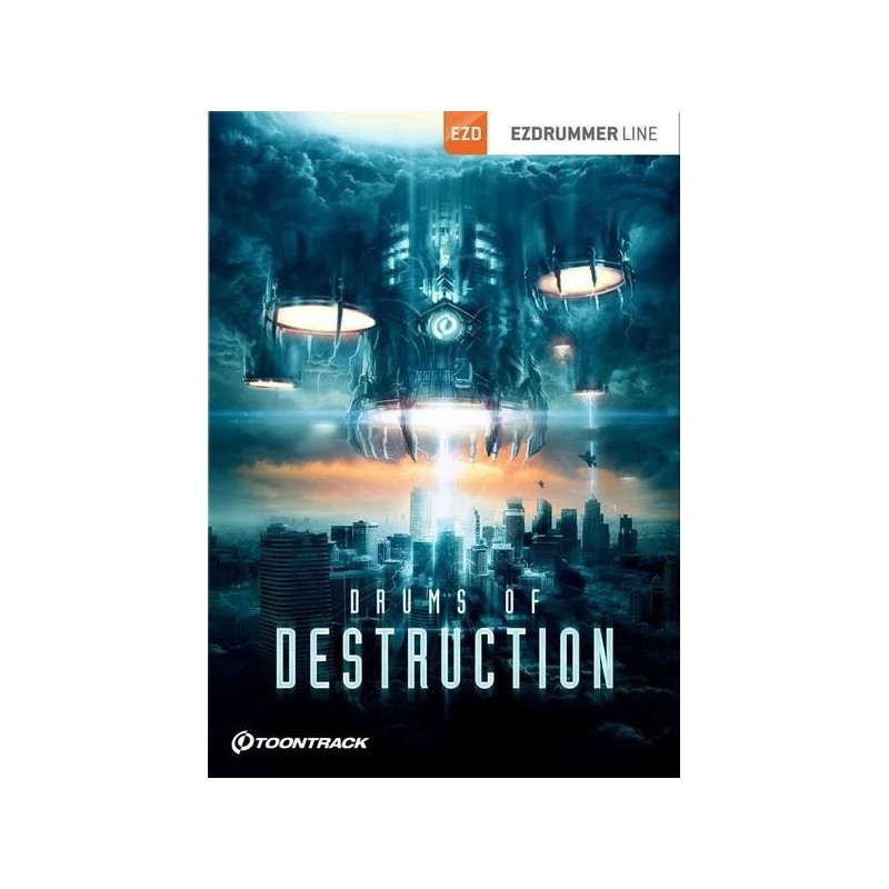 Toontrack Drums of Destruction EZX - biblioteka brzmień