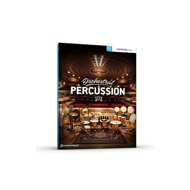Toontrack Orchestral Percussion SDX - biblioteka brzmień