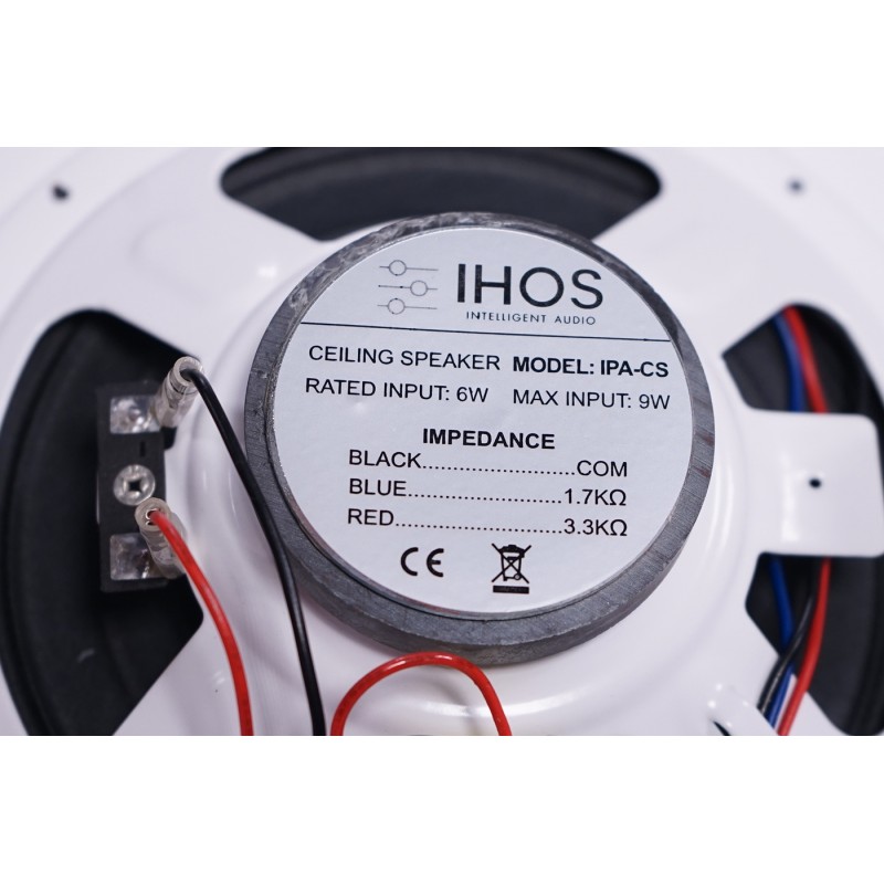 IHOS IPA-CS - głośnik instalacyjny sufitowy - 4 IHOS IPA-CS - głośnik instalacyjny sufitowy - 4
