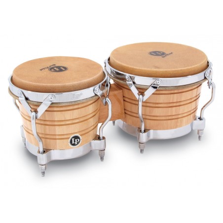 Latin Percussion LP201A-2 - Bongo Generation II Wood - 1