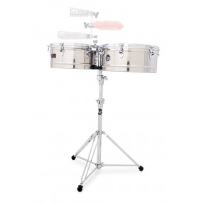 Latin Percussion LP1415-S - Timbalesy Prestige Stainless Steel - 1