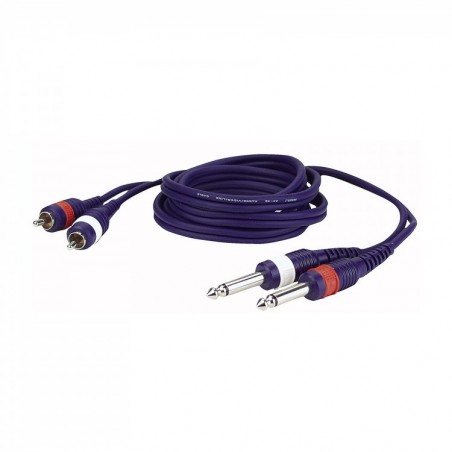 DAP Audio FL23150 - kabel 2x Jack - 2x RCA 1,5m