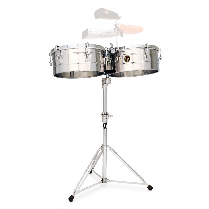 Latin Percussion LP257-S - Timbalesy Tito Puente Stainless Steel - 1