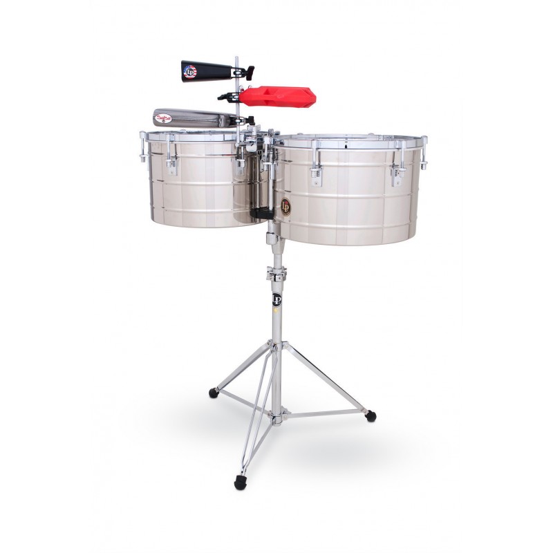 Latin Percussion LP258-S - Timbalesy Tito Puente Thunder Timbs - 1