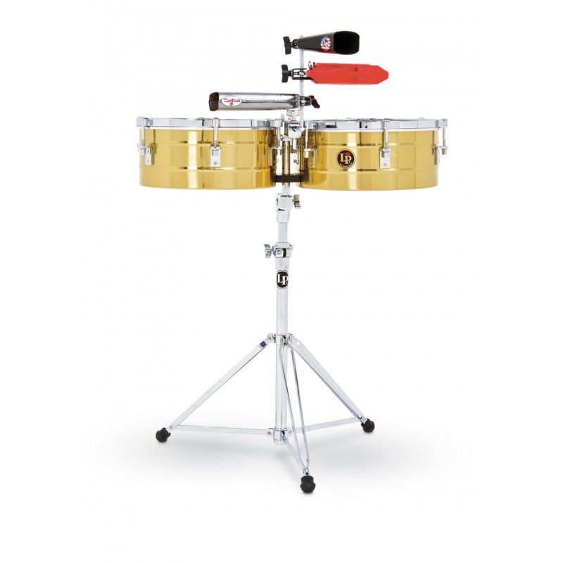 Latin Percussion LP256-B - Timbalesy Tito Puente Solid Brass - 1