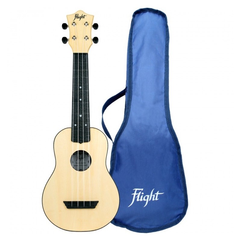 FLIGHT TUS35 NAT - ukulele sopranowe z pokrowcem