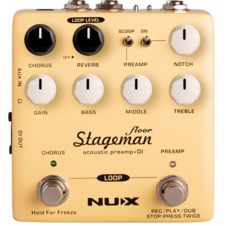 NUX NAP-5 Stageman Floor – preamp akustyczny