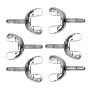Latin Percussion LP346C - Nakrętki skrzydełkowe 1/4" x 25 mm - 1