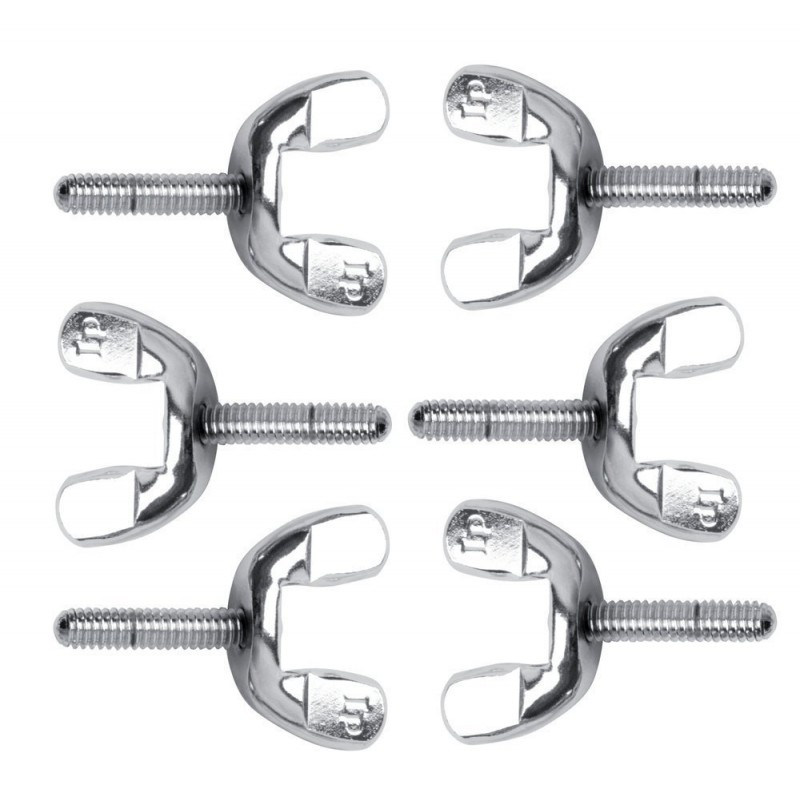 Latin Percussion LP346C - Nakrętki skrzydełkowe 1/4" x 25 mm - 1 Latin Percussion LP346C - Nakrętki skrzydełkowe 1/4" x 25 mm - 1