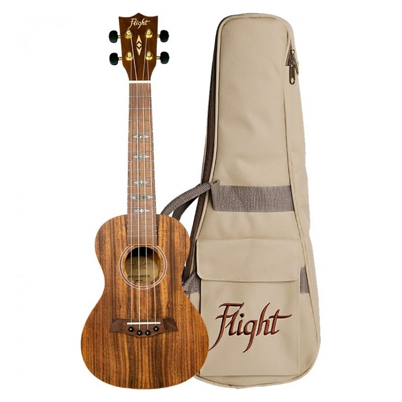 FLIGHT DUC440 ACACIA - ukulele koncertowe z pokrowcem