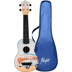 FLIGHT TUS25 BUS - ukulele sopranowe z pokrowcem