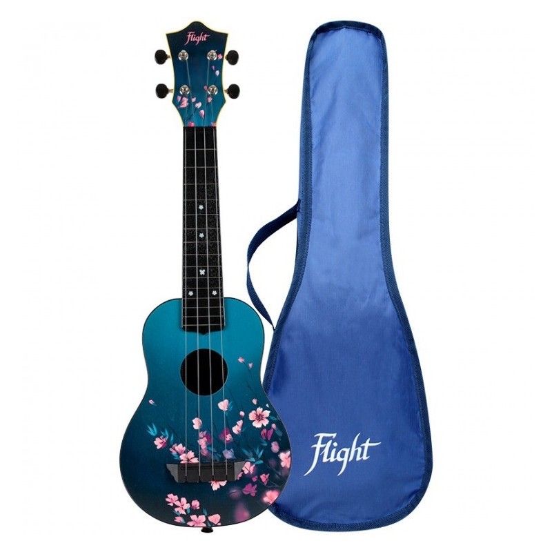 Flight TUS32 Sakura - ukulele sopranowe z pokrowcem