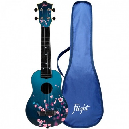 Flight TUS32 Sakura - ukulele sopranowe z pokrowcem