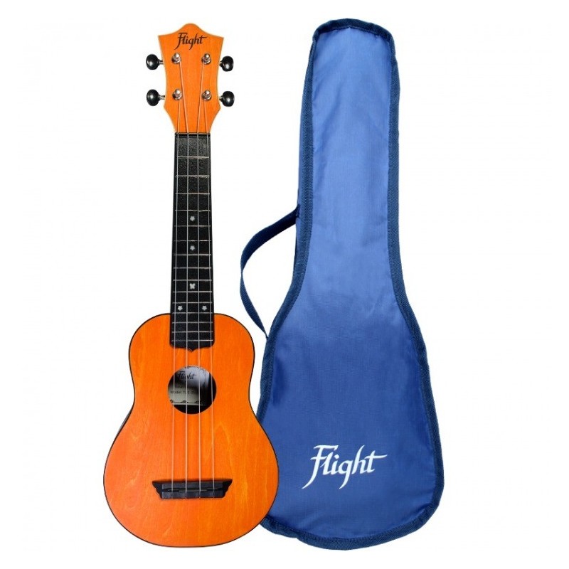 FLIGHT TUS35 OR - ukulele sopranowe z pokrowcem