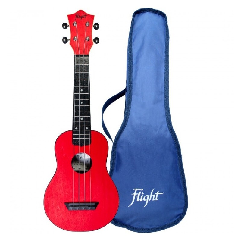 FLIGHT TUS35 RD - ukulele sopranowe z pokrowcem