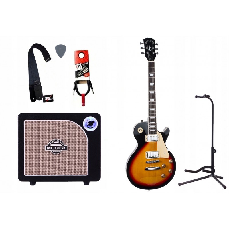 Gitara elektryczna + wzmacniacz 15W zestaw 1251 - 1 Gitara elektryczna + wzmacniacz 15W zestaw 1251 - 1
