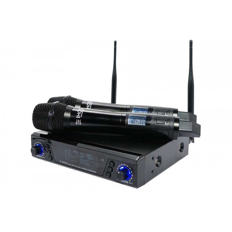 IHOS IWM-200 - bezprzewodowy system mikrofonowy True Diversity UHF - 1