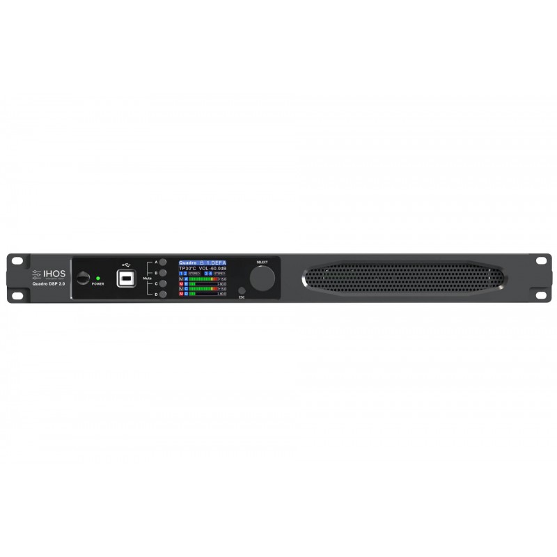 IHOS Quadro DSP 2.0 - cyfrowy wzmacniacz DSP - 1