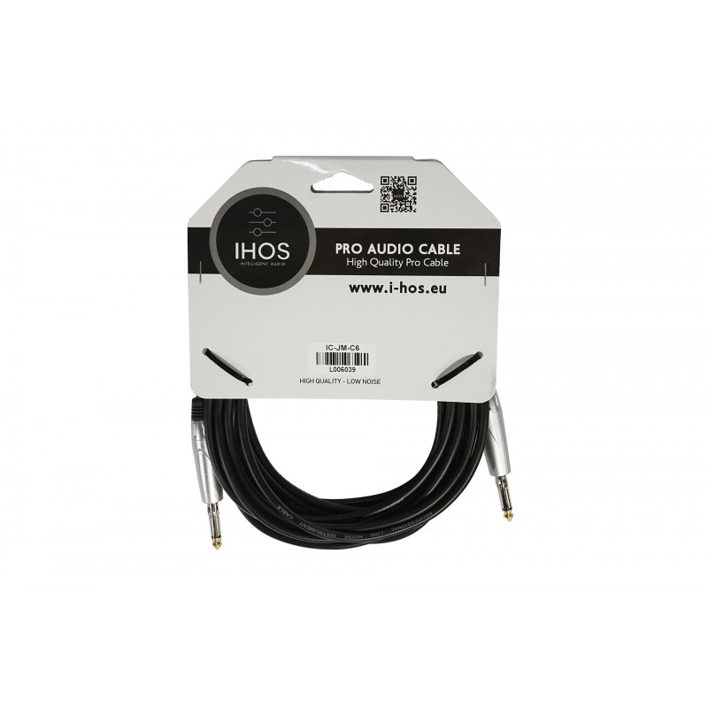 IHOS IC-JM-C6 - kabel instrumentalny 6m - 1 IHOS IC-JM-C6 - kabel instrumentalny 6m - 1