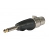 IHOS IC-ADPT-XLR-F2MNJACK - adapter XLR (żeński) do gniazda mono 6,3 mm - 3 IHOS IC-ADPT-XLR-F2MNJACK - adapter XLR (żeński) do gniazda mono 6,3 mm - 3