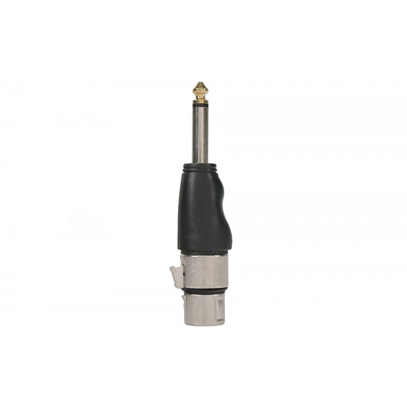 IHOS IC-ADPT-XLR-F2MNJACK - adapter XLR (żeński) do gniazda mono 6,3 mm - 4 IHOS IC-ADPT-XLR-F2MNJACK - adapter XLR (żeński) do gniazda mono 6,3 mm - 4