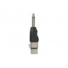 IHOS IC-ADPT-XLR-F2MNJACK - adapter XLR (żeński) do gniazda mono 6,3 mm - 4 IHOS IC-ADPT-XLR-F2MNJACK - adapter XLR (żeński) do gniazda mono 6,3 mm - 4