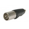 IHOS IC-ADPT-XLR-M2F.RCA - adapter XLR (męski) na RCA (żeński) - 1 IHOS IC-ADPT-XLR-M2F.RCA - adapter XLR (męski) na RCA (żeński) - 1