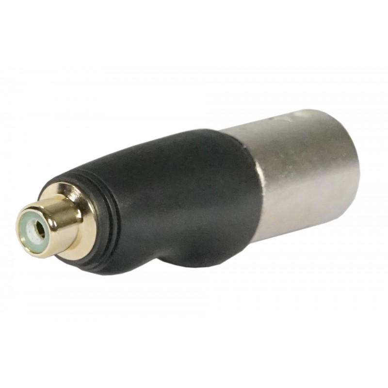 IHOS IC-ADPT-XLR-M2F.RCA - adapter XLR (męski) na RCA (żeński) - 3 IHOS IC-ADPT-XLR-M2F.RCA - adapter XLR (męski) na RCA (żeński) - 3