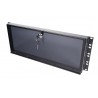 IHOS IRack Plexi 4U - panel rack 4U z zamkiem na klucz - 1 IHOS IRack Plexi 4U - panel rack 4U z zamkiem na klucz - 1